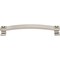Jeffrey Alexander 160 mm Center-to-Center Satin Nickel Square Delmar Cabinet Pull 585-160SN - alternate 2